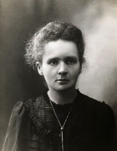 Marie Curie, an influential woman 