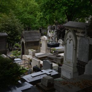 Père-Lachaise Cemetery.  Photo by Dan Owen.