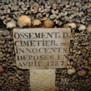 Paris Catacombs. Photo by Dan Owen.