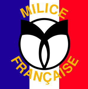 Flag of the Milice. Wikipedia