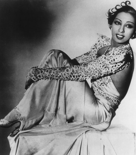 Josephine Baker, singer. Photo by anonymous (c. 1930s). Author’s collection. 