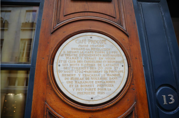 This plaque details some of the many fascinating events that took place here.