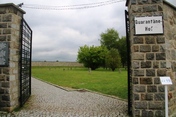 Mauthausen memorial—mass graves. Photo by Werner100359 (2017). PD-Creative Commons Attribution-Share Alike 4.0 International. Wikimedia Commons. 