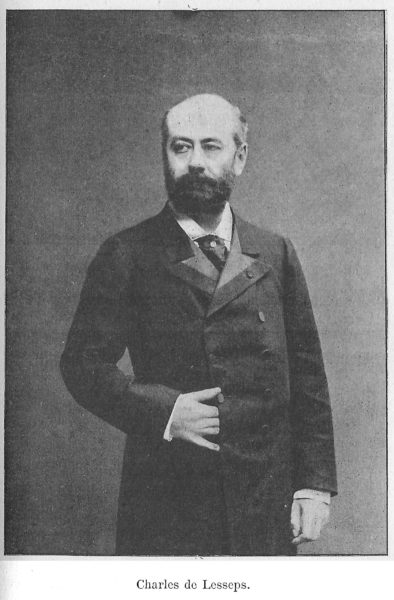 Charles de Lesseps. Photo by Thérèse Batbedat (before 1899). De Lesseps intime, éditions F. Juven, Paris, 1899. PD-Expired Copyright. Wikimedia Commons. 
