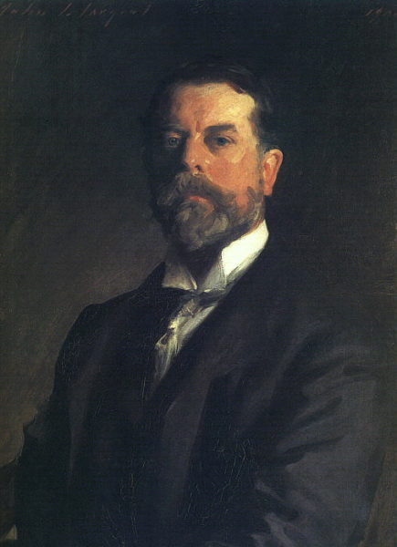 Self-Portrait. Painting by John Singer Sargent (1906). Uffizi Gallery. PD-80+. Wikimedia Commons. 