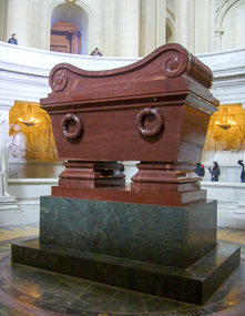 Tomb of Napoléon. Photo by Sandy Ross (2013). Les Invalides. 