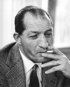 Gino Bartali, Florence, March 1963. Photo by Angelo Cozzi (1963). PD-Expired Copyright. Wikimedia Commons. 
