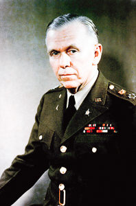 General George C. Marshall. Photo by anonymous (c. 1946). PD-U.S. Government. Wikimedia Commons. 