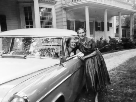 Caroline Ferriday (right) and her friend, Helena Piasecka (left). Photo by anonymous (c. late 1950s). Martha Hall Kelly (www.marthahallkelly.com).