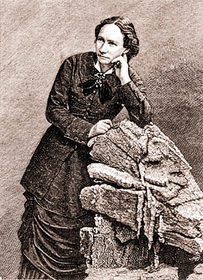 Louise Michel, Communard and Anarchist. Photo by anonymous (c. 1879). PD-70+. Wikimedia Commons.