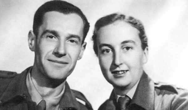 Henry and Pearl Cornioley. Photo by anonymous (c. 1946). Special Forces Roll of Honor.