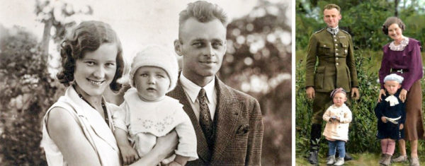 The Pilecki family during happier times. Photo by anonymous (c. 1930s).