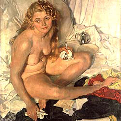 “Early Morning” using Yvonne as the model. Painting by William Orpen (c. 1922). Private Collection, Melbourne, Australia. Courtesy Richard Nagy Fine Art, London.