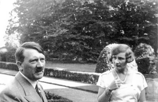 Adolf Hitler and Unity Mitford. Photo by anonymous (c. 1937). Der Spiegel.