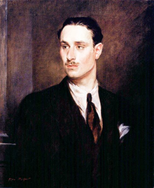 Portrait of Oswald Mosley. Painting by Glyn Warren Philpot (c. 1925). National Portrait Gallery. Courtesy of Mosley’s son, Lord Ravensdale, 1984. PD-80+. Wikimedia Commons.