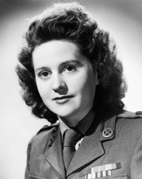 Odette Sansom, SOE agent. Photo by anonymous (c. 1946). Imperial War Museum. PD-U.K. Government. Wikimedia Commons.