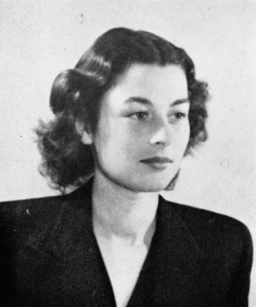 Violette Szabo, SOE agent. She was executed at KZ Ravensbrück. Photo by anonymous (c. prior to 1944). Imperial War Museum. PD-U.K. Government. Wikimedia Commons.