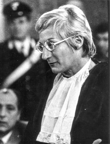 Bianca Guidetti Serra (1919-2014). Serra joined the Italian Resistance in reaction to the Nazi and Italian racial laws. She was an active combatant and organized a Turin network dedicated to women’s defense groups. Photo by anonymous (post-war). 