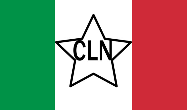 Flag of the Committee of National Liberation (CNL). Image by Flanker (2008). PD-CCA 3.0 Unported. Wikimedia Commons.