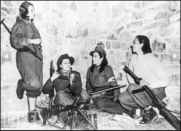 Women in the Italian Resistance. Photo by anonymous (date unknown). 