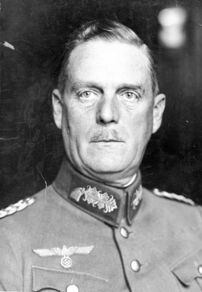 Field Marshal Wilhelm Keitel. Photo by anonymous (c. 1934). Bundesarchiv, Bild 183-1998-0112-500/CC-BY-SA 3.0. PD-CCA-Share Alike 3.0 Germany. Wikimedia Commons.