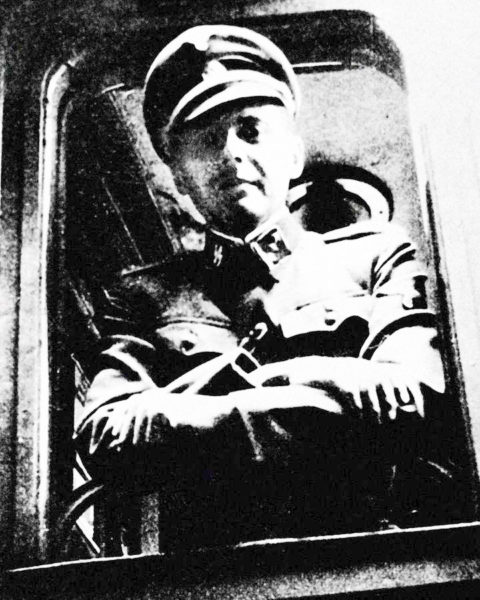 Dr. Josef Mengele, head doctor of Auschwitz. Photo by anonymous (date unknown). Hulton Archive/Getty Images.