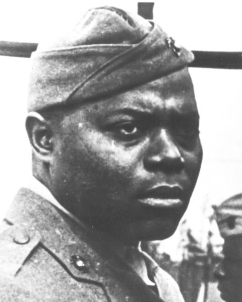 Gilbert H. “Hashmark” Johnson. Photo by anonymous (date unknown). PD-U.S. Government. Wikimedia Commons.