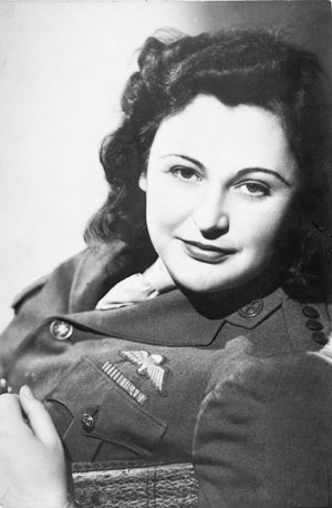 Nancy Wake, resistance fighter with the Pat O’Leary escape line and later, Special Operations Executive agent. Photo by anonymous (date unknown). 