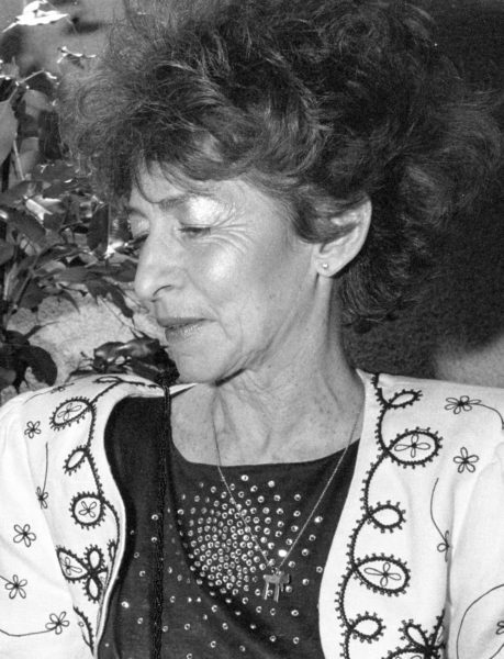 Marceline Loridan-Ivens (née Rozenberg; 1928−2018). Photo by Rob Croes/Anefo (26 January 1989). Dutch National Archives. PD-Creative Commons CC0 1.0 Universal Domain Dedication. Wikimedia Commons.