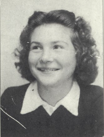 Sarah Lichtstein as a teenager. Photo by anonymous (date unknown).
