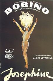 Poster advertising Josephine’s final performance at the club Bobino in Paris. The audience included Mick Jagger, Sophia Loren, and Josephine’s good friend, Princess Grace. Photo by anonymous (date unknown).