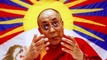 The 14th Dalai Lama. Photo by Lonyi (pre-May 2016). PD-CCO 1.0 Universal Public Domain Dedication. Wikimedia Commons. 