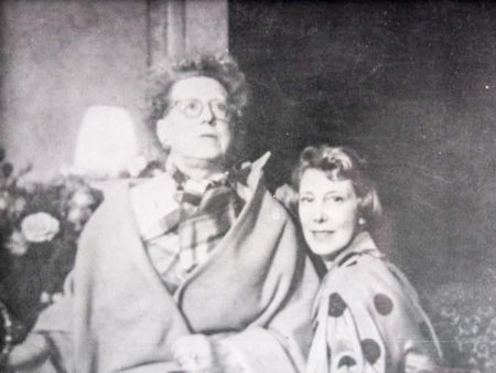 Kitty Schmidt (left) and her daughter, Kathleen (right). Photo by anonymous (date unknown).