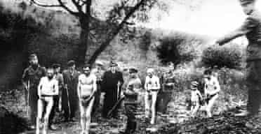 Nazi killing pit. Victims include women, children, and the elderly. Photo by anonymous (c. 1943).