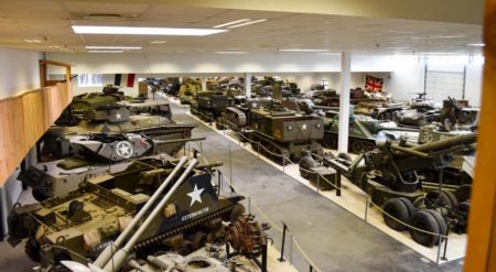 MM Park military museum collection of armored vehicles. Photo by Sandy Ross (7 June 2022).