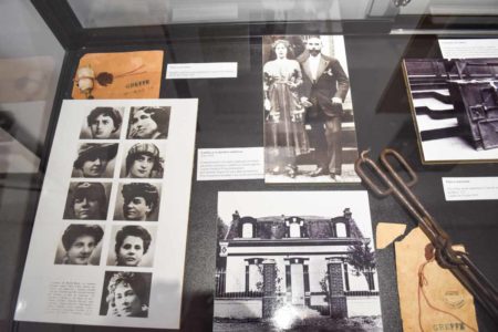 Police museum exhibit dedicated to the serial killer, Henri Landru. Photo by Sandy Ross (9 June 2022). Refer to my blog, The Parisian Bluebeard is Guillotined. 