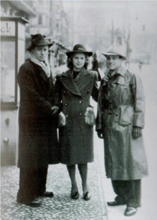 Stella Goldschlag-Kübler posing with two fellow “Jew Catchers” during World War II. Photo by anonymous (c. 1940s). Donna Deitch.