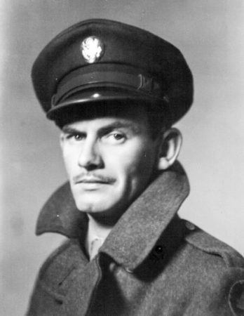 Nick Leo while a soldier in the Ghost Army. Photo by anonymous (date unknown). Leo Collection. GALP Archives.
