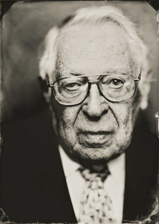 Seymour Nussembaum in later years. Photo by anonymous (February 2017).