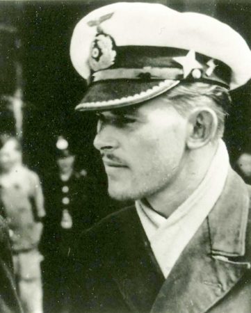 Oberleutnant zur See Oskar-Heinz Kusch. Photo by anonymous (date unknown). Courtesy of the German U-Boat Museum, Cuxhaven-Altenbruch. http://dubm.de/en.
