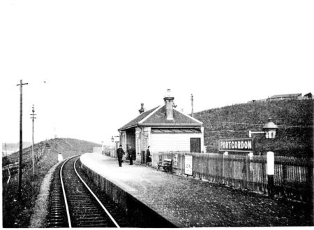 Portgordon train station. Photo by anonymous (date unknown). Image: UGC.
