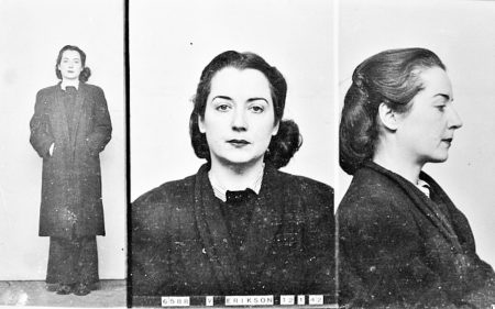 Enemy agent Vera von Schalburg a.k.a. Erikson during her captivity in Britain. Photo by anonymous (12 January 1942). Daily Mail: 25 February 2023.