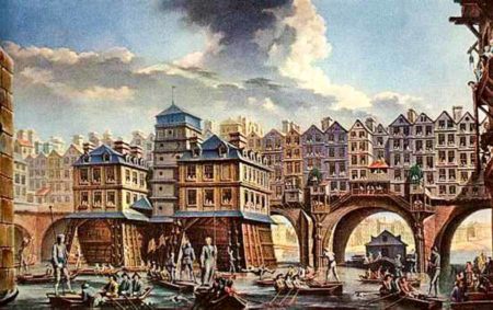 Medieval Paris Bridge