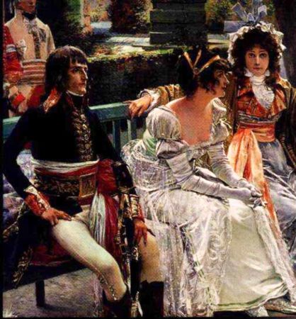 Napoléon Bonaparte and Joséphine de Beauharnais painting