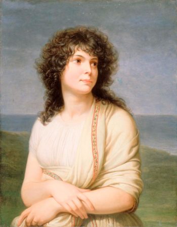 Portrait de Madame Hamelin, née Fortunée Lormier-Lagrave. Painting by Andrea Appiani