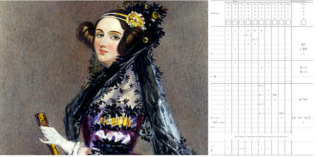 Ada Lovelace invented the computer algorithm