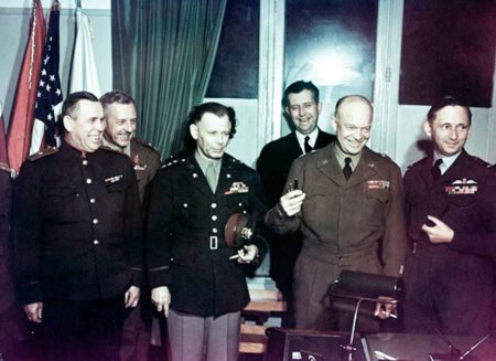 Allied commanders 1945