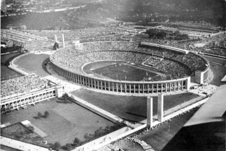 The Olympiastadion in Berlin, site of the 1936 Summer Olympics.