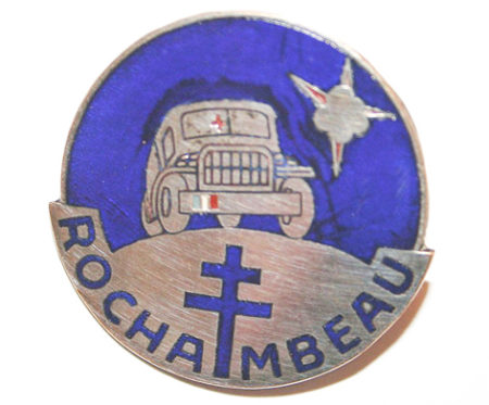 The insignia of the Rochambelles.