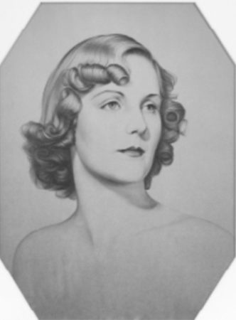 Unity Mitford. Portrait by William Acton (c. 1937).